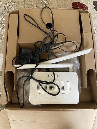 simsiz internet wifi: Wİ-Fİ HSGQ X100W2 1GE + WiFi XPON ONU İşlək vəzyətdədir heç bir — 3