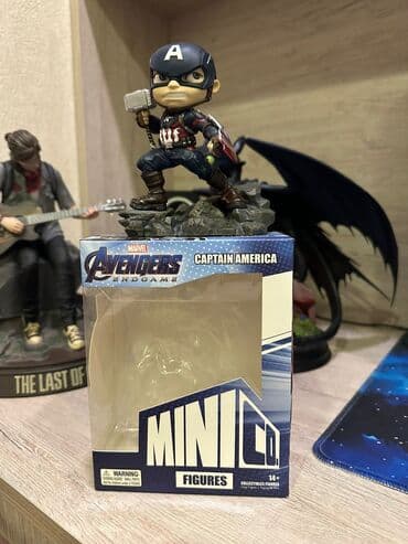 labubu harda satilir: İron studios firmasına məxsus kapitan Amerika fiquru — 3