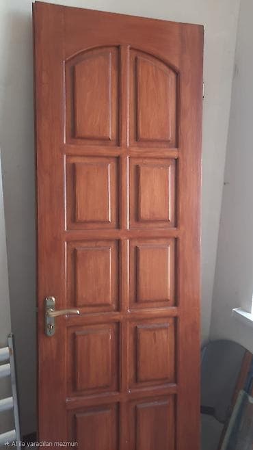 qapi avropa: Taxta interyer qapıları – 2 model - Material: təbii ağac (laklanmış) — 2