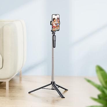 Hoco K19 Ultra High Wireless Selfie Stick – tripodlu, Bluetooth pulti — 3