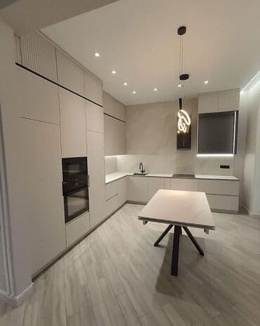 стеклянный кухонный стол: Sifarişlə mətbəx dəsti, Özü çəkən petlələr, Kredit yoxdur, Pulsuz çatdırılma — 3