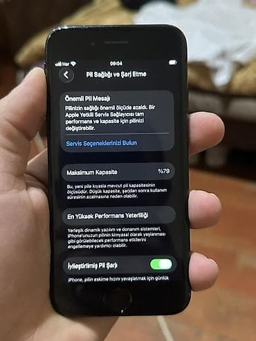 hdd case: IPhone SE 2020, 128 GB, Qara, Barmaq izi — 7