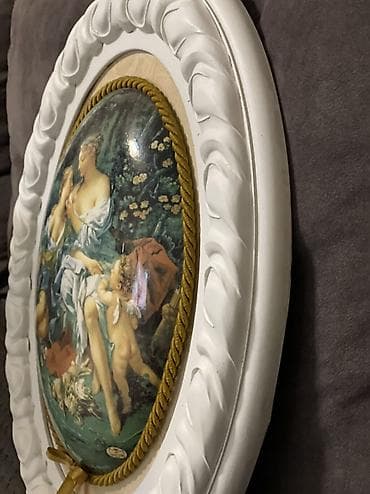 xina dekoru: Картина Франсуа Буще рама была в золотом цвете её окрасили в белый — 2