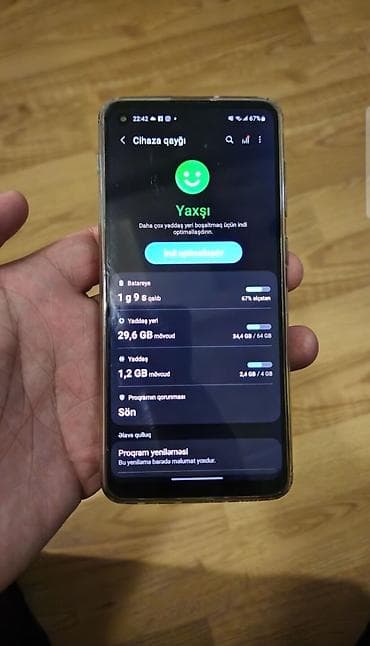 xbox one controller: Samsung Galaxy A21S, 64 GB, rəng - Göy, Barmaq izi — 3