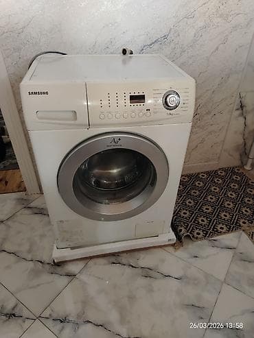 Texnikanın təmiri: Samsung önyükləməli paltaryuyan maşın - Yük həcmi: 5 kq - Displey — 2