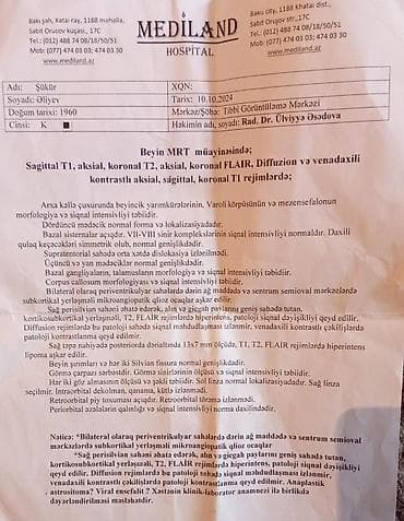 baytar həkim: Xidmət: Tibbi analizlər və patoloji nəticələrin tərcüməsi — 8