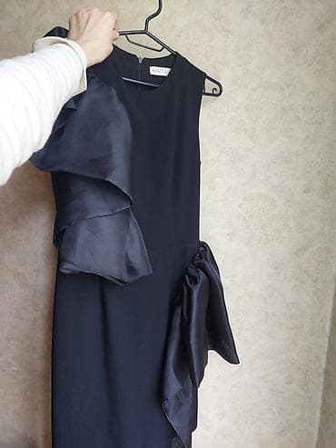 hw8 max: Qara axşam geyimi – Azalea - Model: yuxarıda sadə, qolsuz siluet; — 4