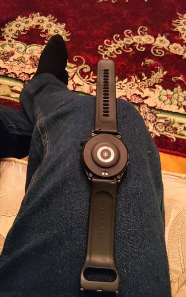 apple watch 5 44: İşlənmiş, Smart saat, Sensor ekran, rəng - Qara — 1