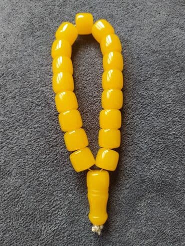 Kəhrəba təsbeh orjinal