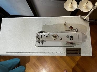 cin nömre: Yamata sənaye tikiş maşını – tam komplekt iş masasından və pedal — 4