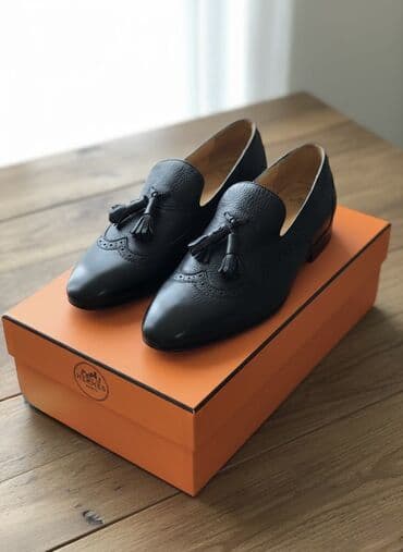 Digər: Orijinal HERMES Deri ayaqqabı, Moskvanın brend butikinden gətirilib — 5