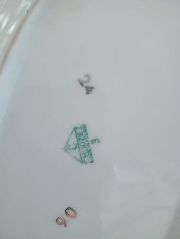 qaşıq naboru: Nahar dəsti, Farfor, 6 nəfərlik, Polşa — 2