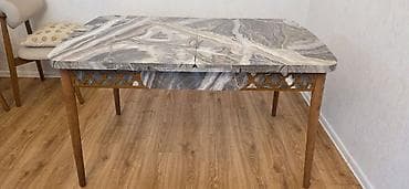 Masa 125azn Hezi aslanov 5321 leli Mərmər naxışlı masa - Üst