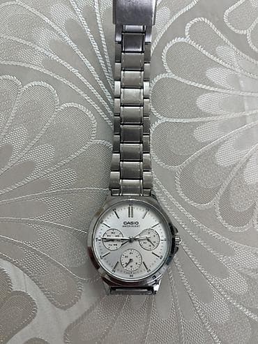 broş: Qol saatı, Casio, rəng - Gümüşü — 1