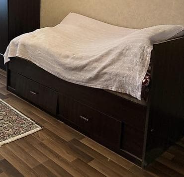 carpayı doşəyi: İşlənmiş, Təknəfərlik çarpayı, Bazasız, Matras ilə, Siyirməli — 2