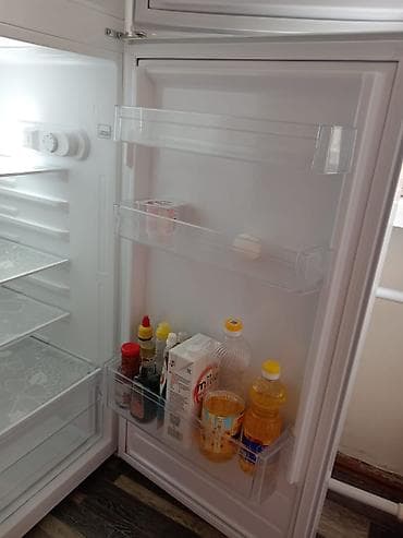 manqal satışı: İşlənmiş 2 qapılı Biryusa Soyuducu Satılır, rəng - Ağ, Dispenserli — 3