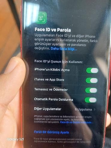 iphone 13 pro max kreditle: IPhone 11, 128 GB, Qırmızı — 3