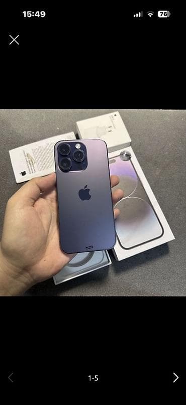 IPhone 14 Pro, 128 ГБ, Deep Purple — 3