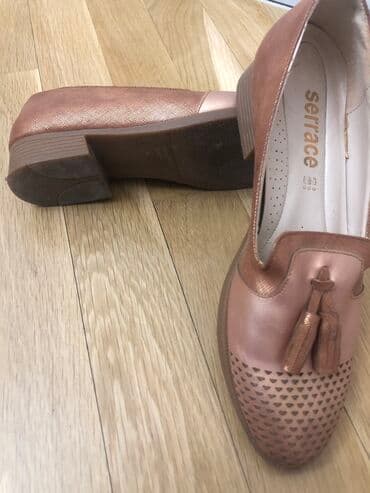 parça mokasinlər: Ölçü: 36.5, rəng - Qəhvəyi, Yeni — 3