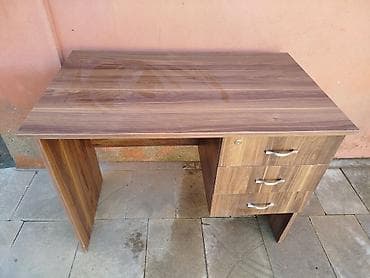 ucuz guller: Kompüter masası, İşlənmiş, Açılmayan, Laminat, Dördbucaq masa — 1