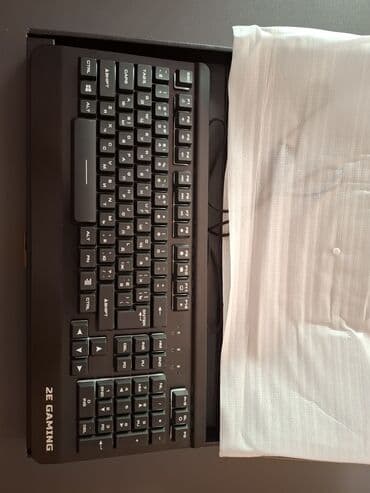 gaming klaviatura: Klaviatura satiram, 1 defe istifade olunub, hec bir problemi yoxdu! — 3