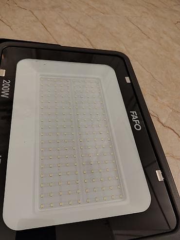 Projektorlar: FAFO LED proyektor/floodlight – 200W - Güc: 200W (korpus üzərində — 1