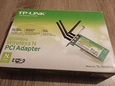 Modemlər və şəbəkə avadanlıqları: TP-Link TL-WN951N Wireless N PCI Adapter Xüsusiyyətlər: - Sürət: 300 — 2