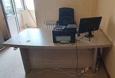 w210 mebel: Ofis mebelləri dəsti Tərkibi: - L formalı iş masası: geniş üst səth — 2