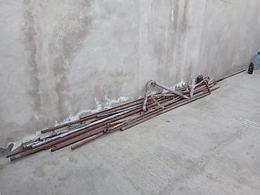 Alçipan: Metal borular və fitinqlər dəsti - Müxtəlif uzunluqlarda və — 2