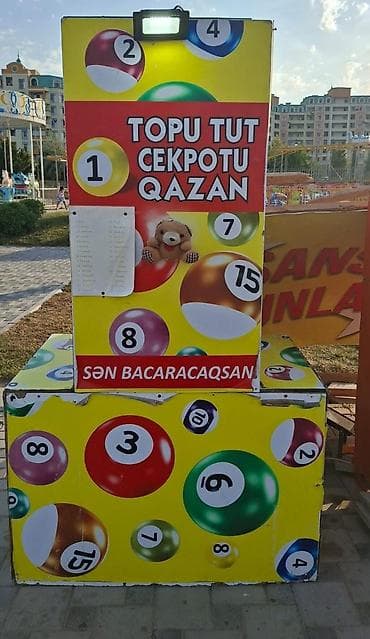 oyunca: Oyun aparatı – “Topu tut, cekpotu qazan” - Uşaqlar və ailəvi əyləncə — 1