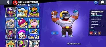 lom qızıl satışı: Brawl Stars hesabı - Kupa: 34 199 (Kupa Yolu II nişanı görünür) - — 5