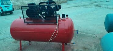 hava kampresor: Kompressor.0,8 m3. 12 atmosfer.500 litrlik.Elektirik mühərriki 7.5 — 2