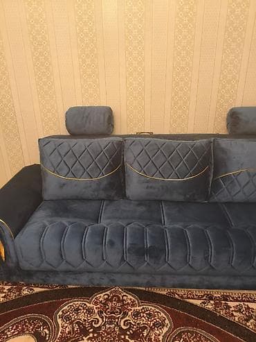 divan temizlenmesi: Di̇van-kravat, Yeni, Açılan, Bazalı, Vеlur parça, Çatdırılma yoxdur — 5