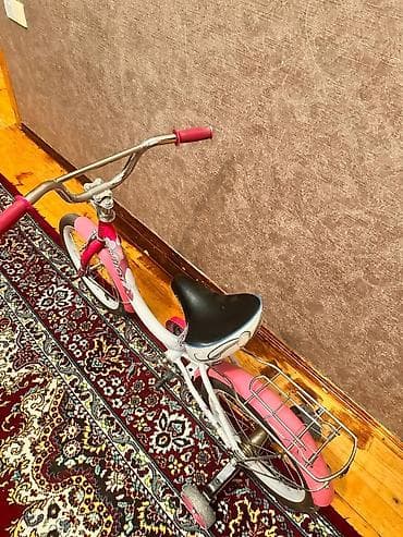 velosiped usaq ucun: Yeni Dörd təkərli Uşaq velosipedi 16", sürətlərin sayı: 1, Ünvandan götürmə — 3