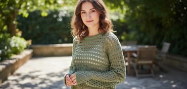 Sviter, Stradivarius, L, rəng - Yaşıl