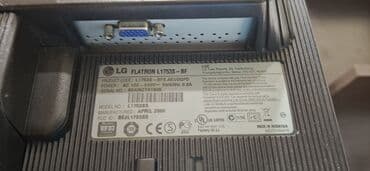 universal monitor: Monitor LG FLATRON 1753S
Problemi yoxdur. Sabunçu. Barter yoxdur — 3