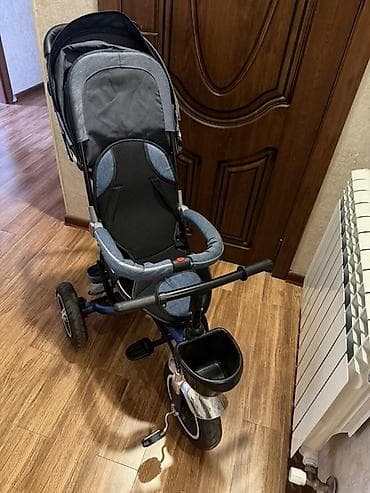 Velosipedlər: Uşaq üçün 3 təkərli velosiped-araba (tricycle) - Uşağın oturacağı — 2