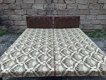 taxt uzluyu: Təzə çarpayılar. 1 nəfərlik çarpayılar 60 manat . 2 nəfərlik taxt 110 — 7