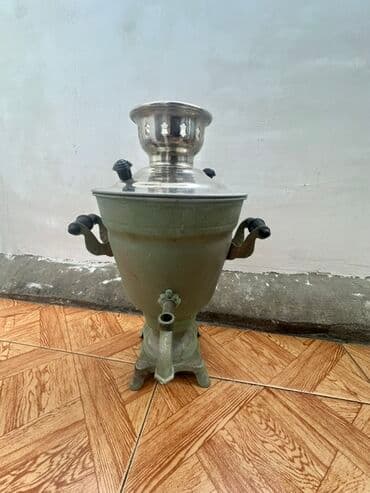 samovar elektrik: Samovar – elektrikli, klassik dizayn. Xüsusiyyətlər: - Material — 2
