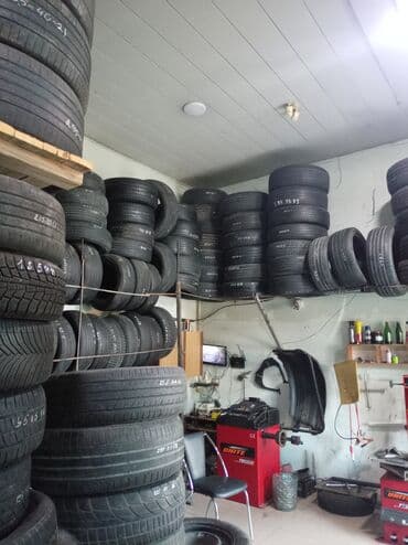 avtomobil təkərləri: Müxtəlif markalı və ölçülü avtomobil təkərləri təklif olunur. Geniş — 4