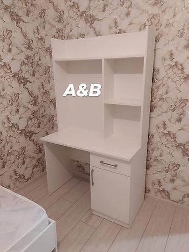 ag masa: Yazı/kompüter masaları – müxtəlif modellər 1) Bacı–Qardaş masası - — 10