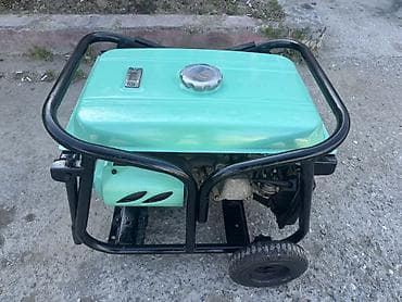 xalcalarin satisi: Benzinlə işləyən portativ elektrik generatoru - Daşına bilən təkərli — 4