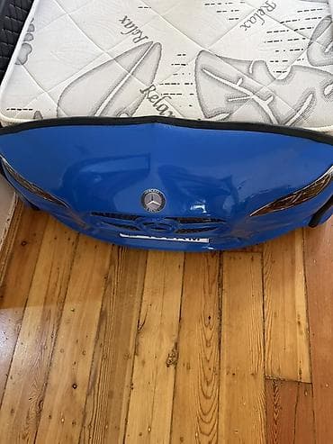 matras islenmis: Uşaq maşın formalı çarpayı - Dizayn: Parlaq mavi “sport car” korpusu — 10