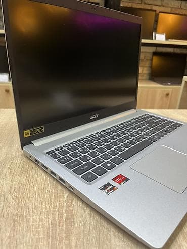 windows 11: İşlənmiş Acer Aspire, 15.6 ", AMD Ryzen 5, 256 GB, Ödənişli çatdırılma — 3