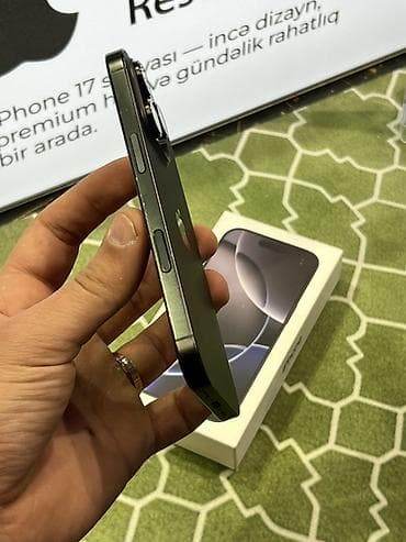 IPhone 16 Pro, 256 GB, Black Titanium, Face ID — 6