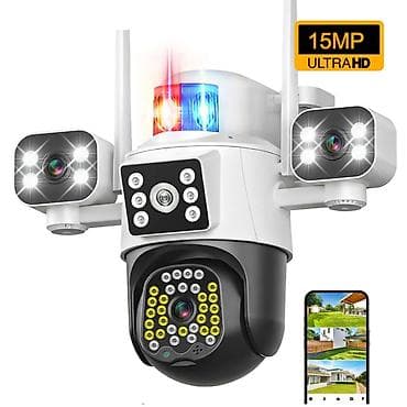 15MP Ultra HD Wi‑Fi PTZ təhlükəsizlik kamerası - 15MP Ultra HD