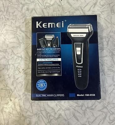 Kemei KM-6558 3‑ü 1-də çoxfunksiyalı ülgüc və trimmer dəsti