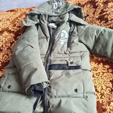 Bodi: Uşaq üçün qış gödəkçəsi - Rəng: zeytun-yaşıl (xaki) - Model: qalın — 1