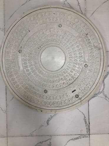 бетонные кольца больших размеров: Dairəvi və kvadrat formalarda mövcud olan bu lük qapaqları müxtəlif — 1