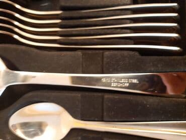 bıcax: Hec islenmeyibdir, cox yaxsi materiali var. 2 dest var ve her dest 24 — 3